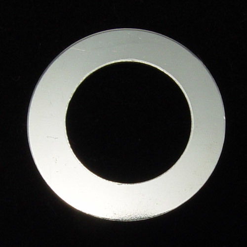 Metal Stamping Blanks Sterling Silver Washer, 25mm (1") with 16mm (.63") ID, 20g